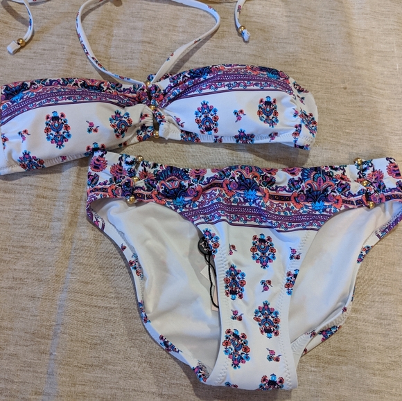 Nanette Lepore Maharaja Bikini sz XS NWT - Picture 6 of 12